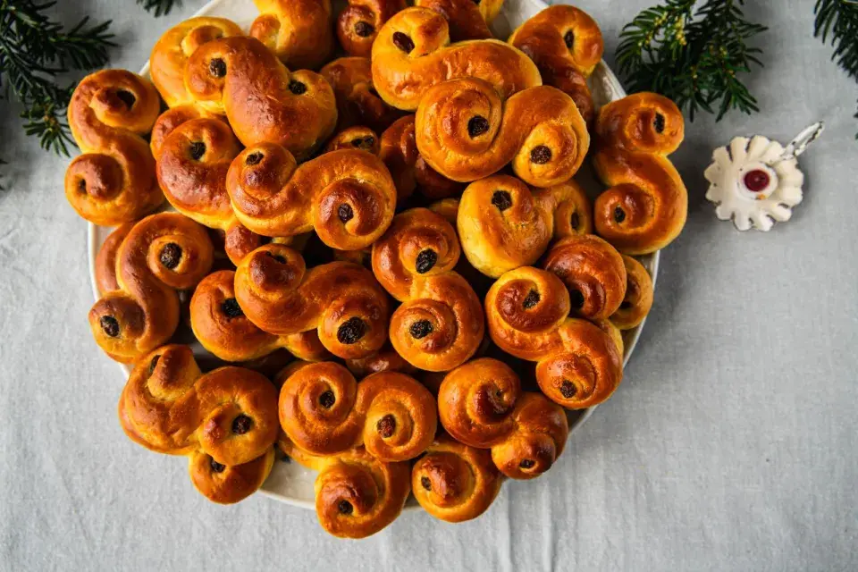 Šafránové pečivo