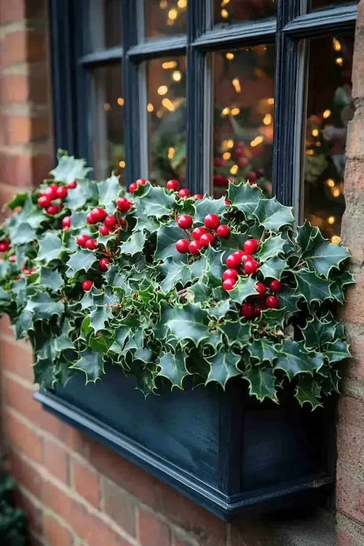 Vánoční truhlíky