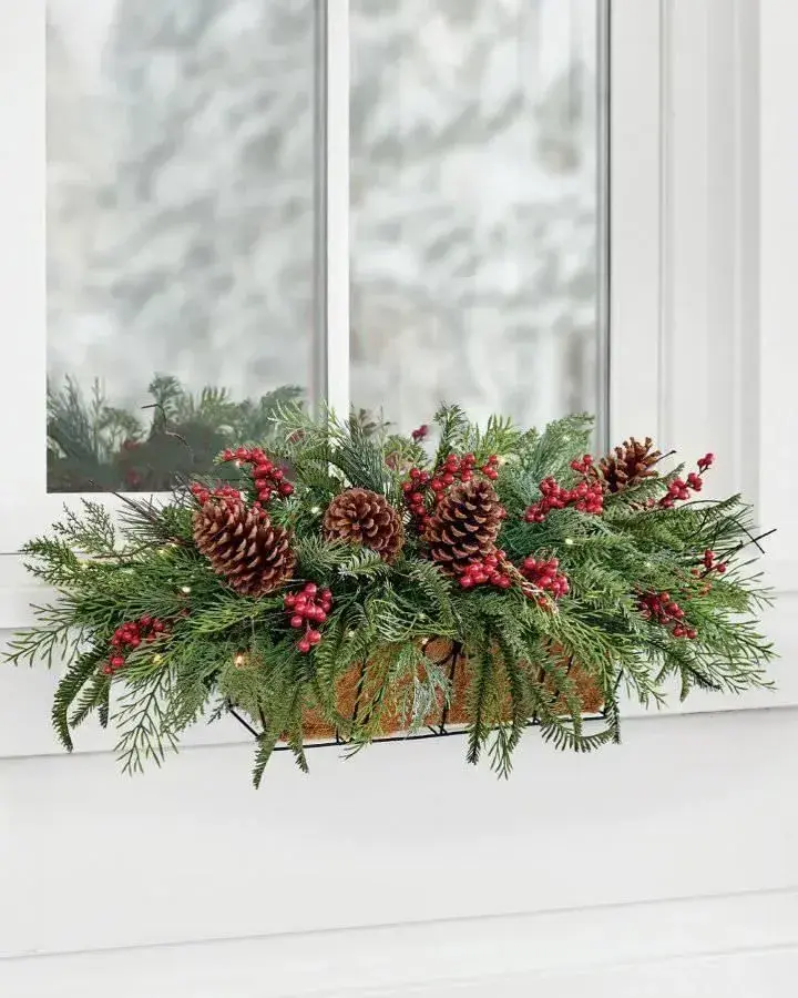 Vánoční truhlíky