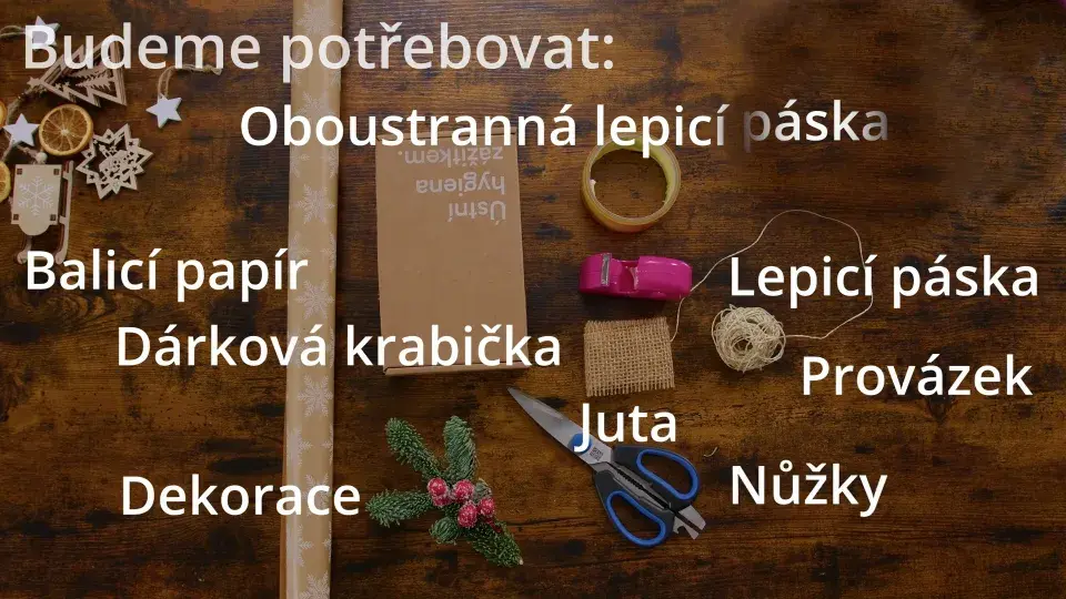 Zabalte vánoční dárky vkusně a jako profesionálové