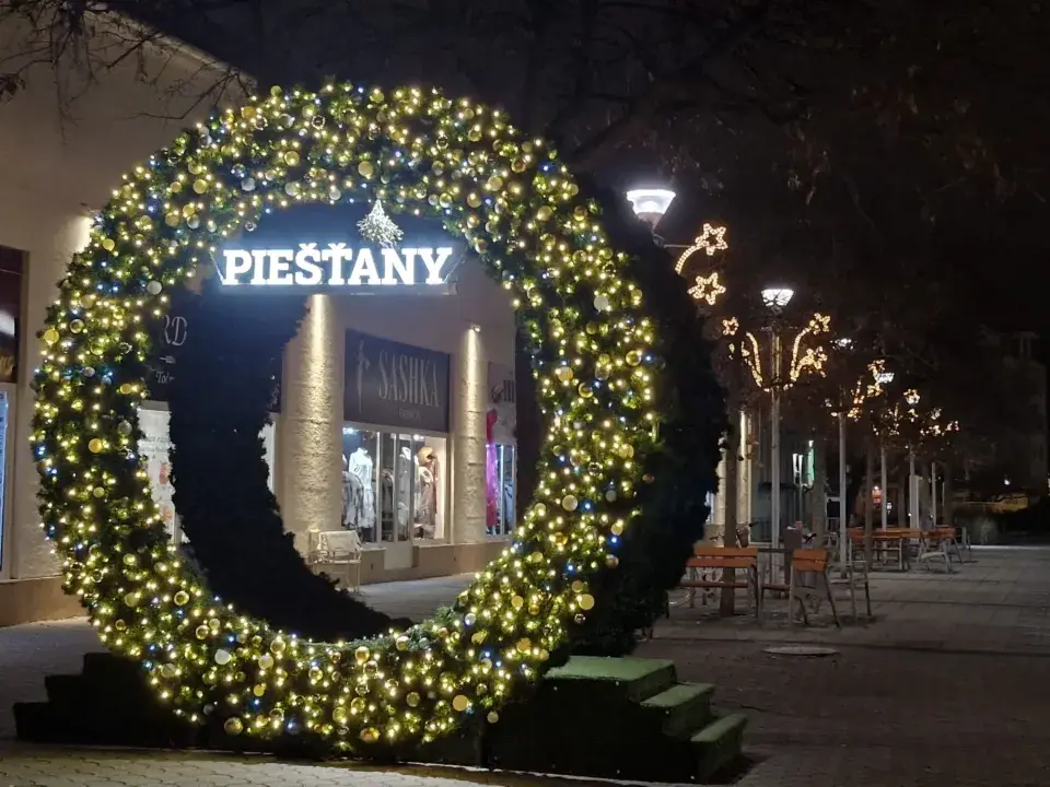 Vánoce v Piešťanech