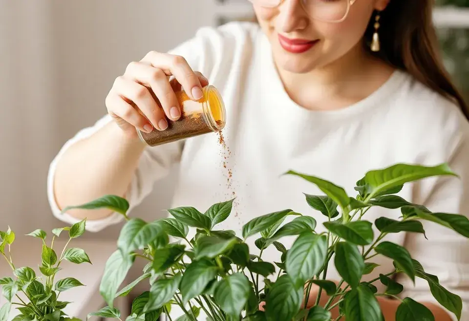 Vliv koření na pokojovky