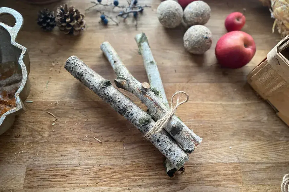 krmítko z formy na bábovku