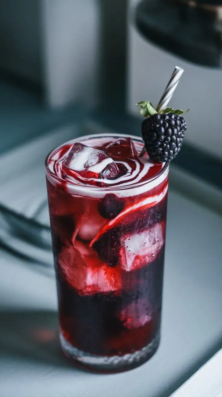 Blackout Berry Dirty Soda 
