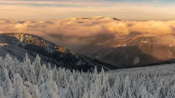 Zasněžené Jeseníky 