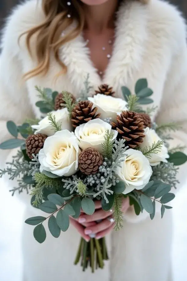 Máte před svatbou? Zimní svatební kytice z vaší zahrady je moderní způsob, jak být in