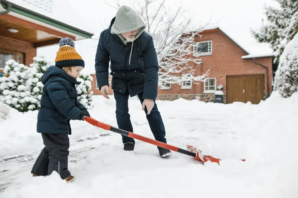 Využití sněhu v zahradě