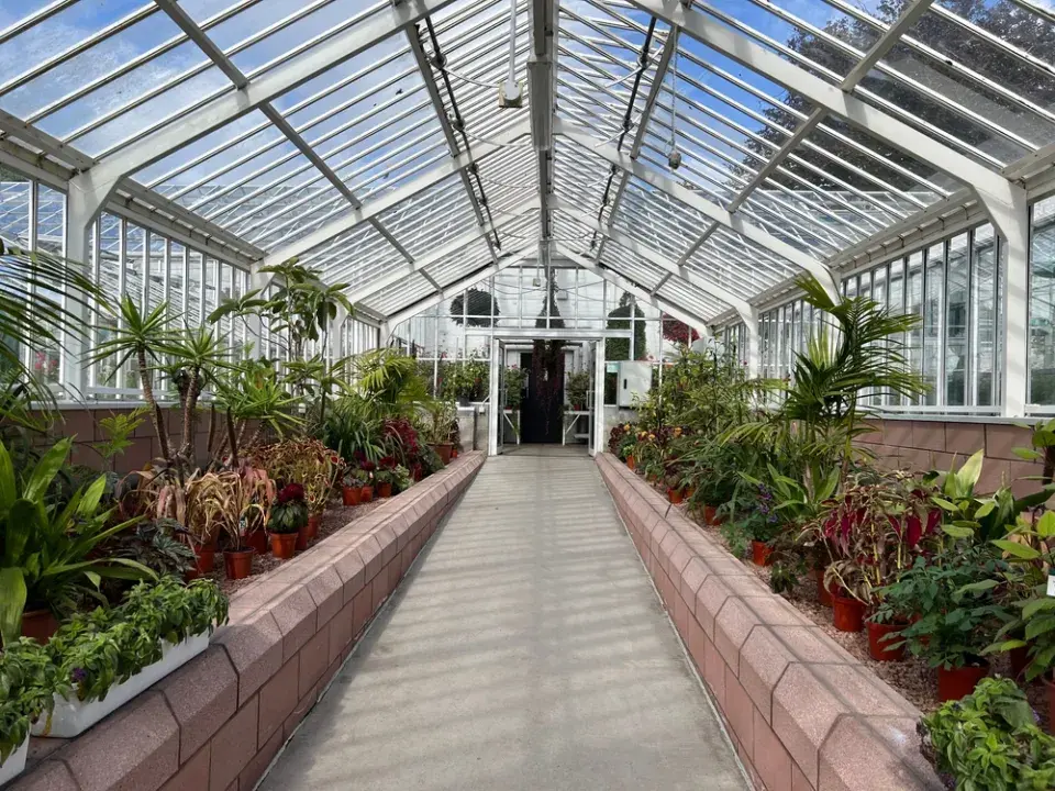 Zimní zahrada v lednu pomůže rostlinám přečkat do jara