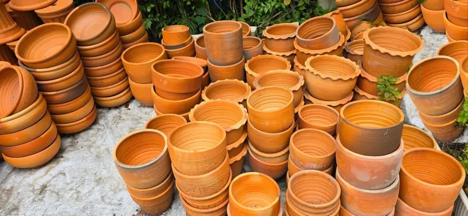 Jak odstranit z květináčů vápencový nános a připravit je na novou sezonu?