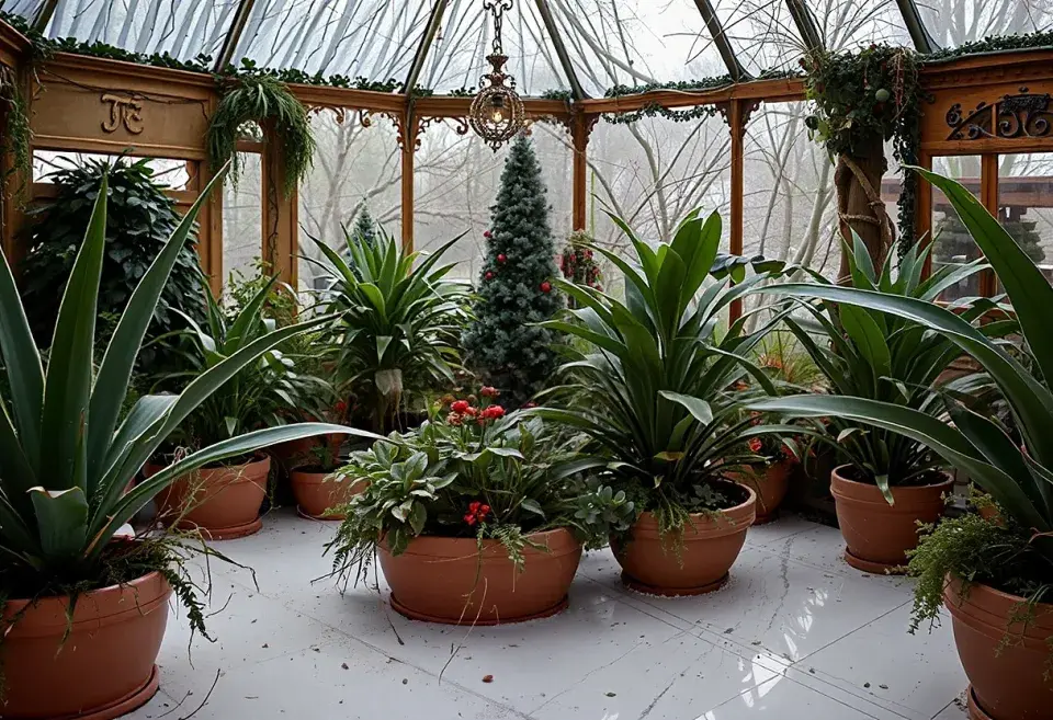 Zimní zahrada – tiché místo, kde rostliny i lidé přečkají zimu