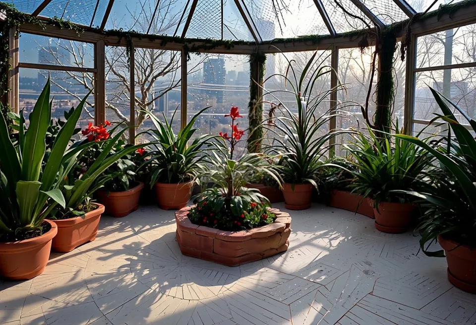 Zimní zahrada – tiché místo, kde rostliny i lidé přečkají zimu