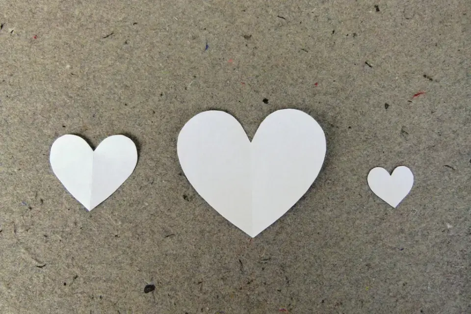 valentýnská dekorace