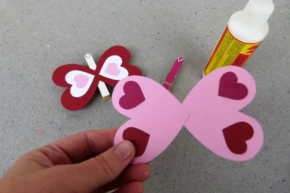 valentýnská dekorace