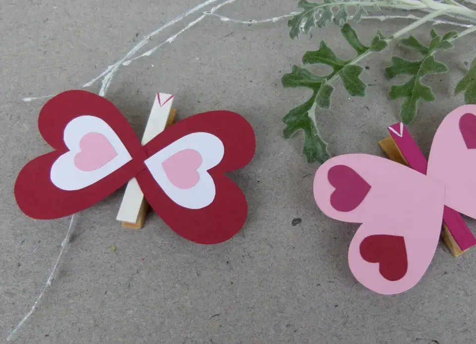 valentýnská dekorace