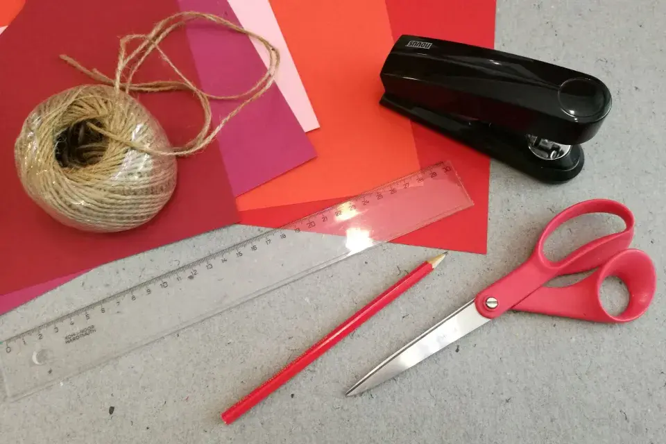 valentýnská dekorace