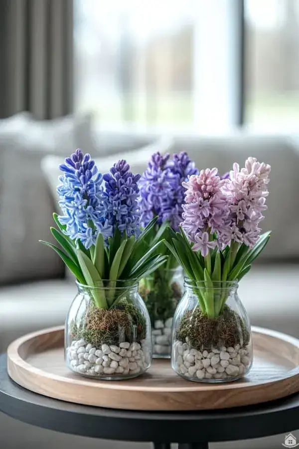 Jarní květinová dekorace