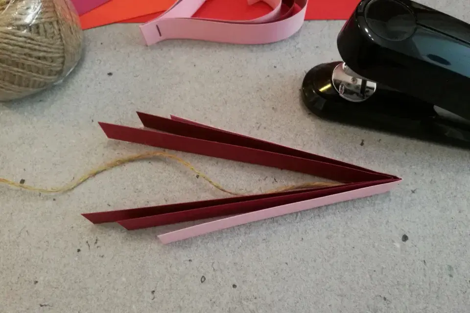 valentýnská dekorace