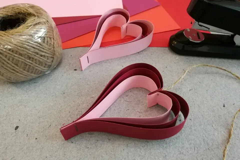 valentýnská dekorace