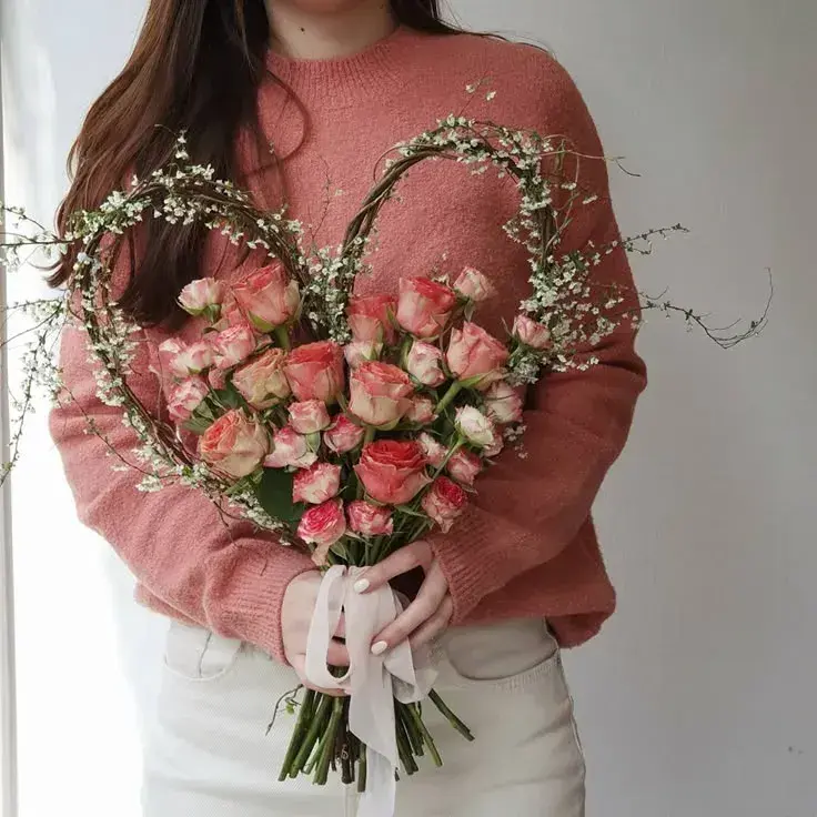 Květiny na Valentýna