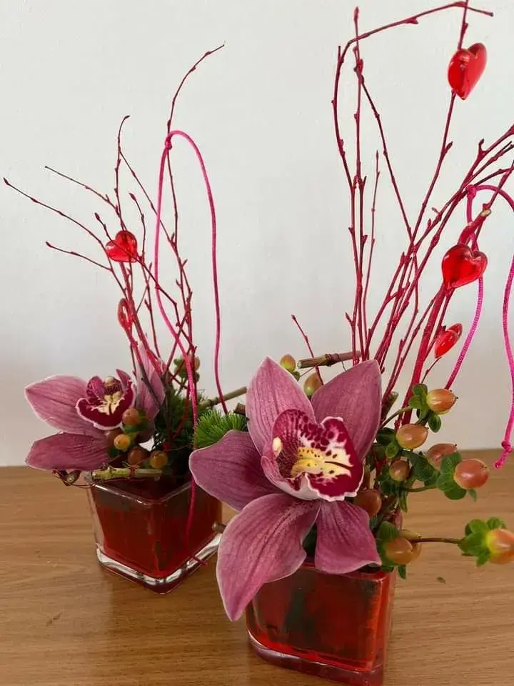 Květiny na Valentýna