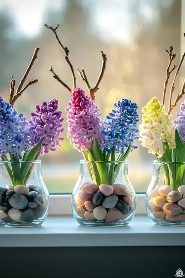 Jarní květinová dekorace