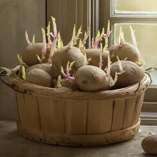 Klíčení brambor na sadbu