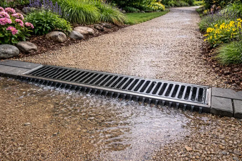 Odvod přebytečné dešťové vody