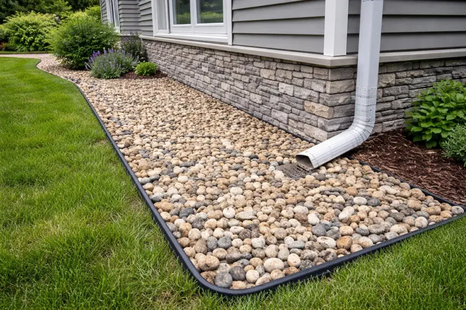 Voda je svedena z okapu