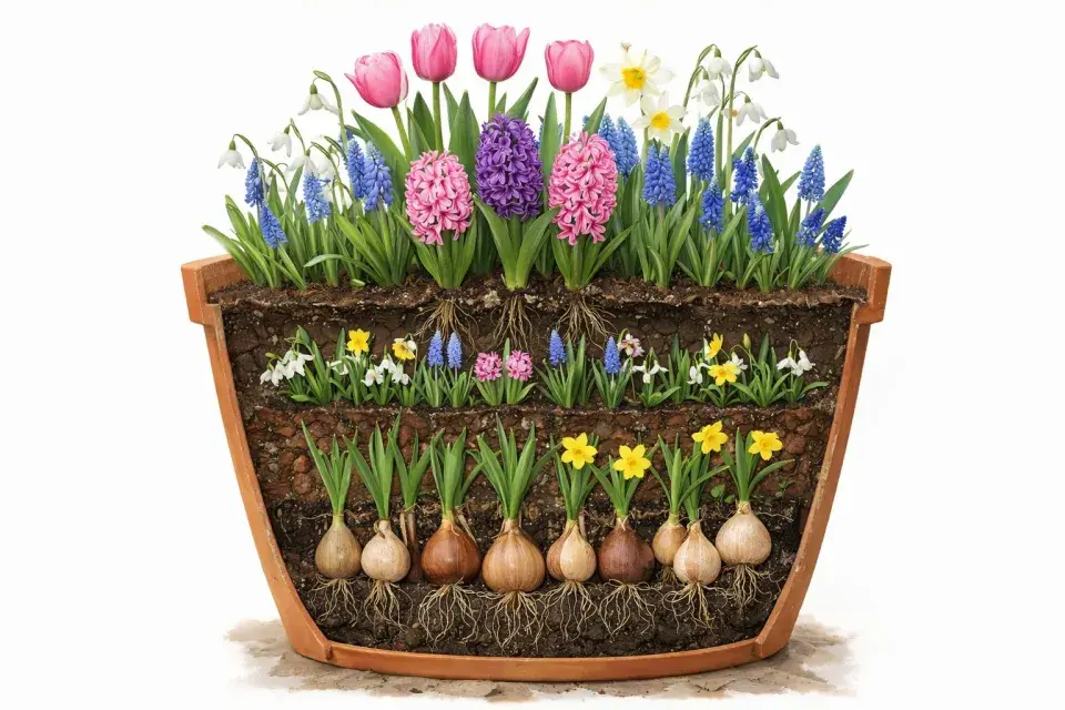 Sázení cibulovin – 10 triků, jak z jedné mísy získat květinovou explozi