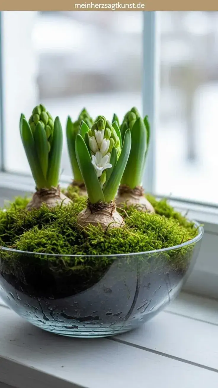 Jarní květinové dekorace do sklenice