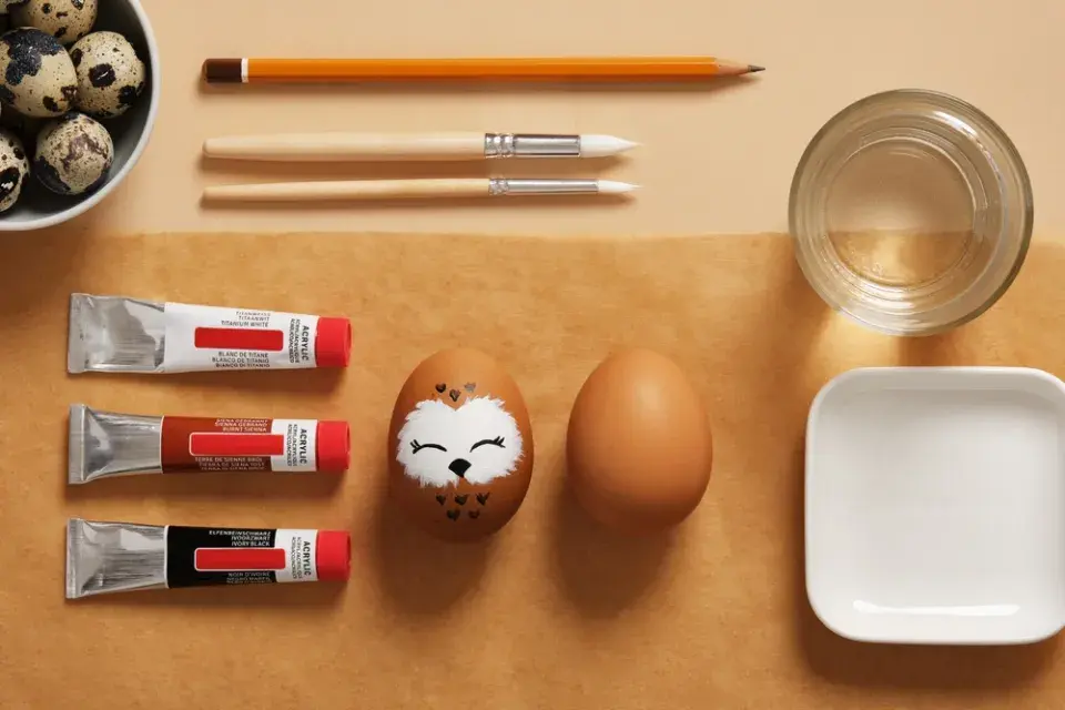 velikonoční sovičky DIY