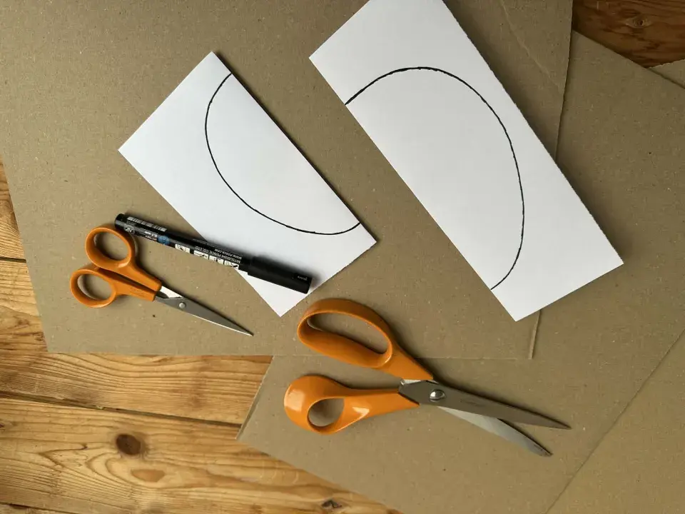 DIY kraslice z kartonu