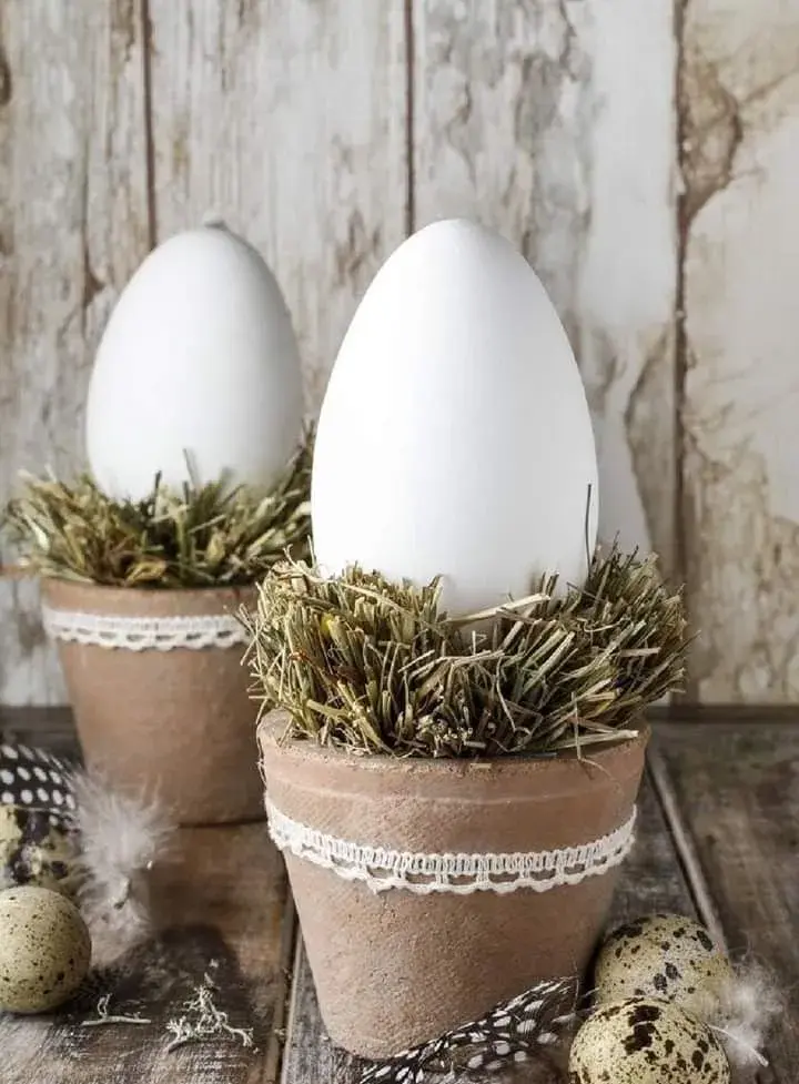 Dekorace s vajíčkem