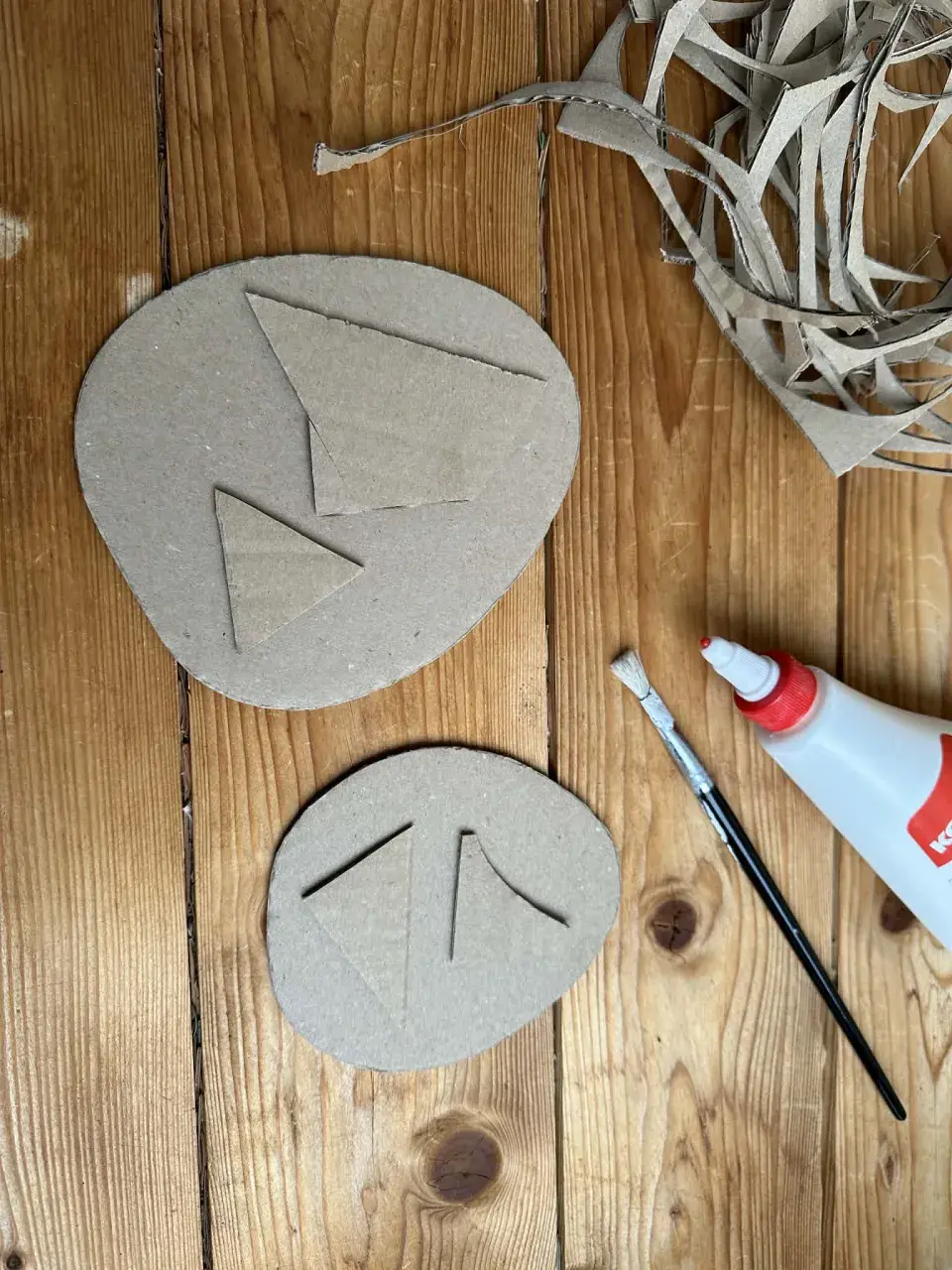 DIY kraslice z kartonu