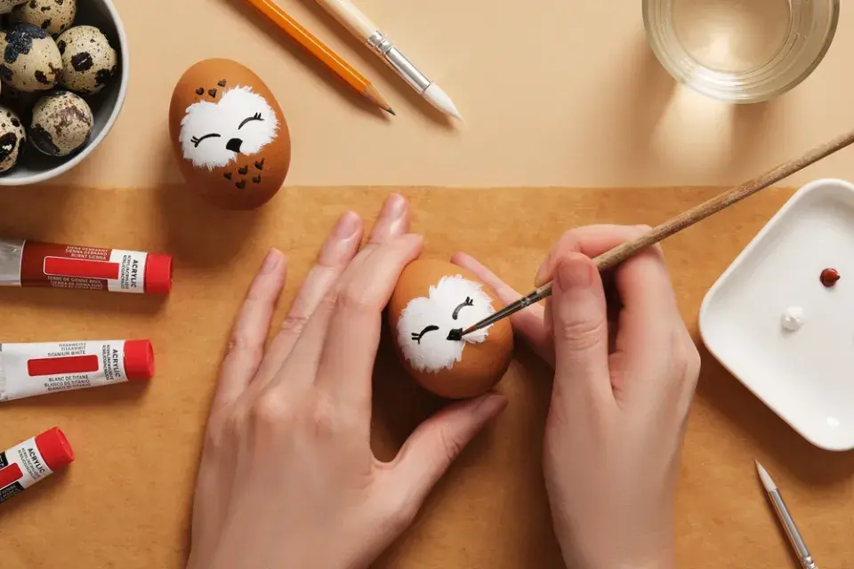 velikonoční sovičky DIY