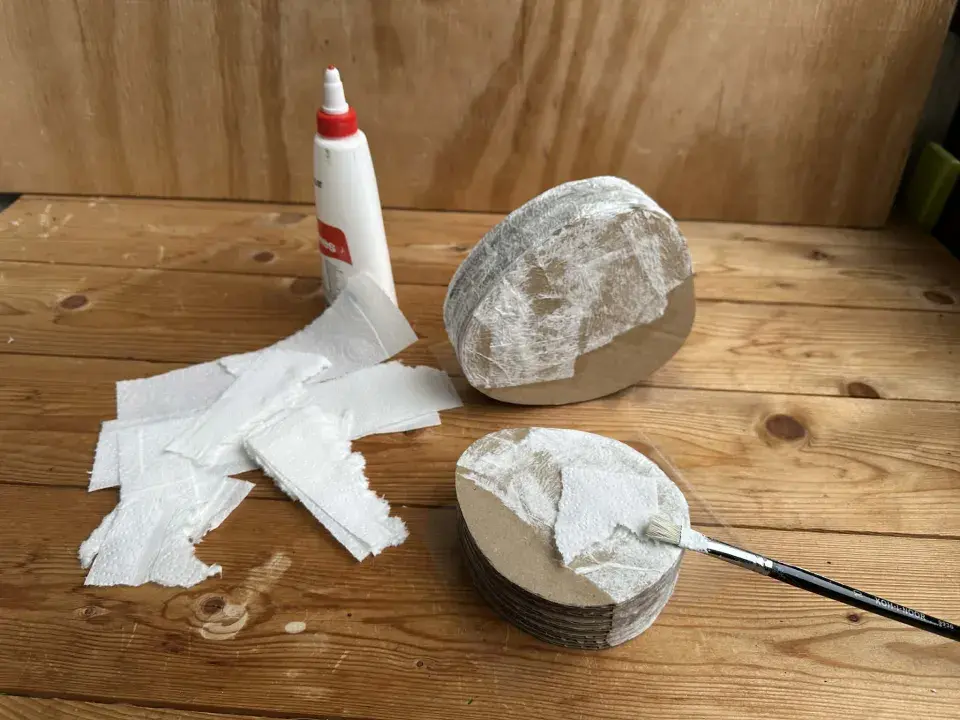 DIY kraslice z kartonu