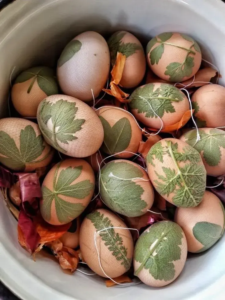 Barvení v punčoše 