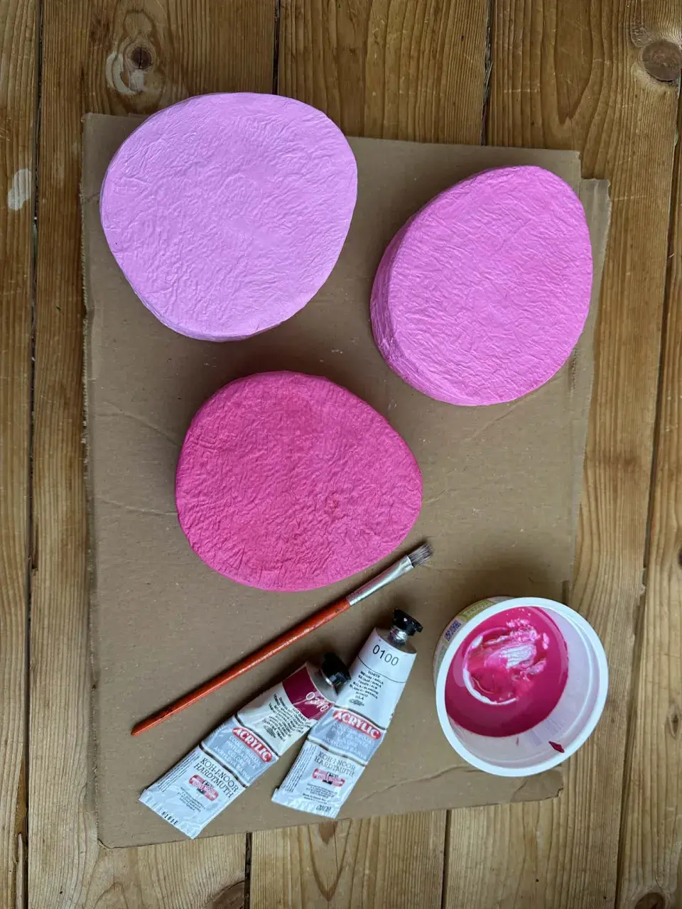 DIY kraslice z kartonu