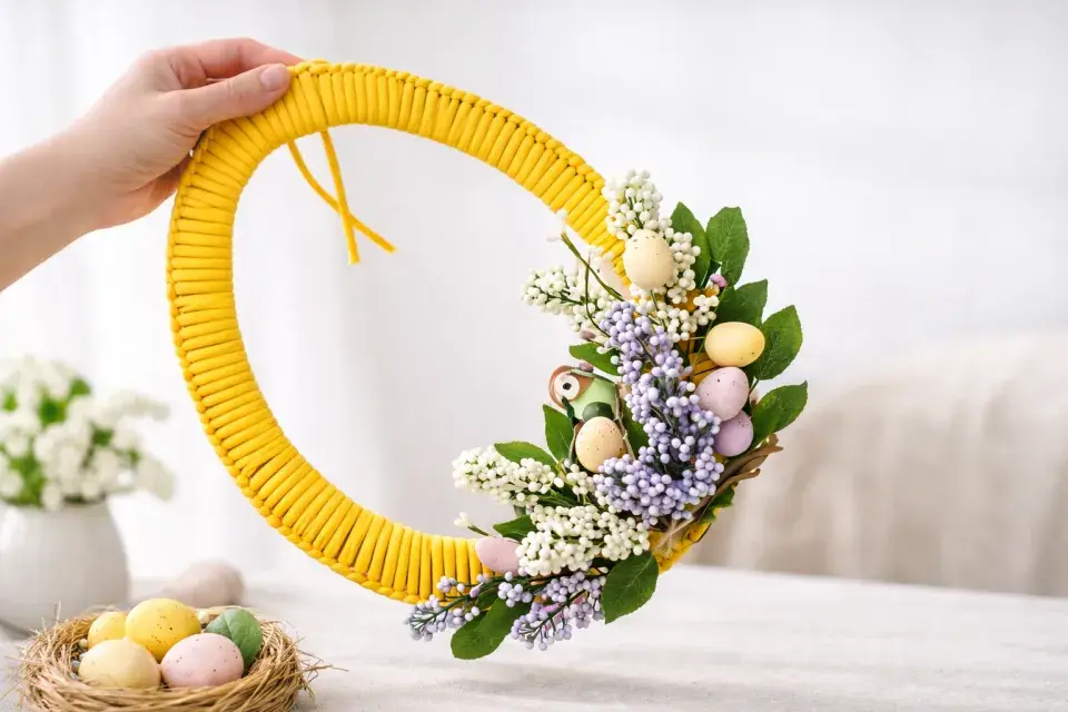 Velikonoční věnec 