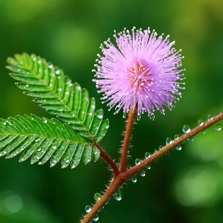 Rostlina, která reaguje na dotek