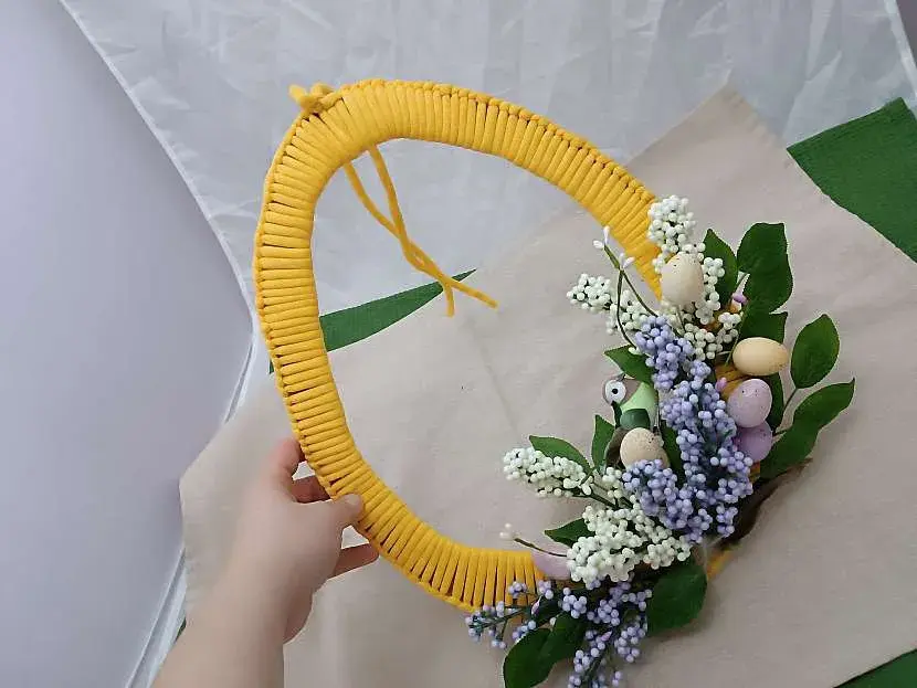 Velikonoční věnec 