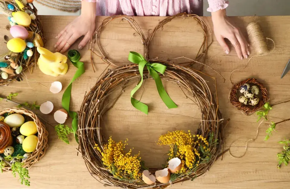 Zvyky pašijového týdne a velikonoční dekorace