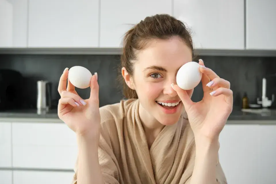 Skladování vajec v lednici 