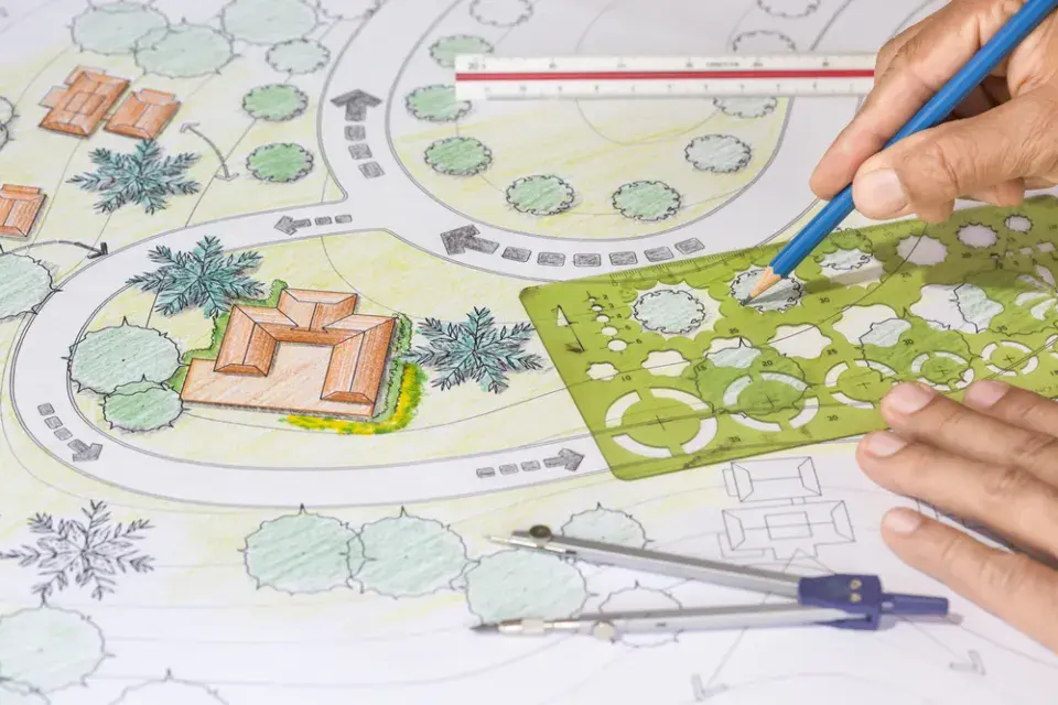 Návrh osázení zahrady