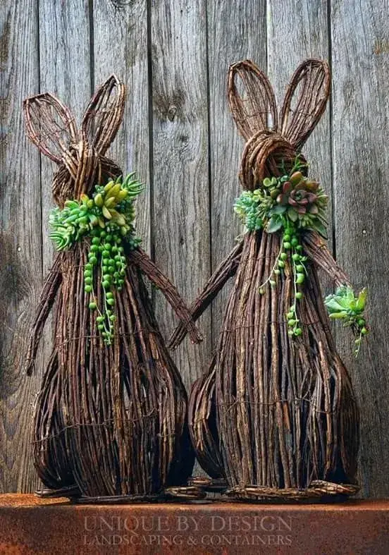 Velikonoční výzdoba zahrady