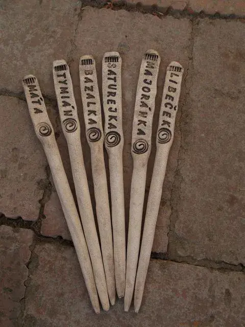 Bylinkové cedulky: Inspirace z praxe i originální DIY nápady