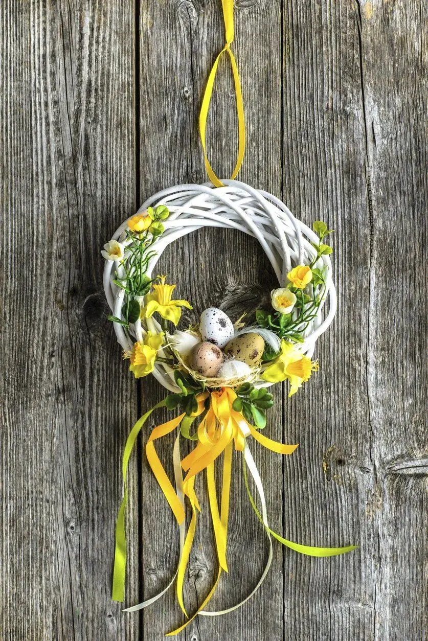 Nejkrásnější velikonoční věnce: Inspirace, která vás naladí do velikonoční nálady