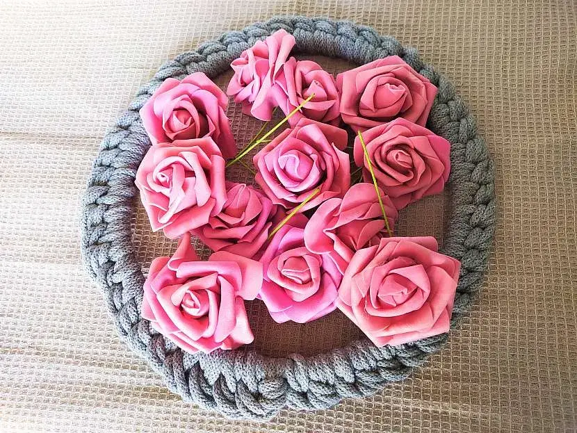 Zdobení růžičkami 