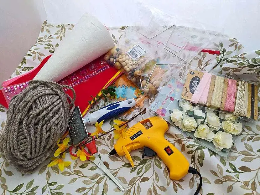 Na tvoření si připravte 