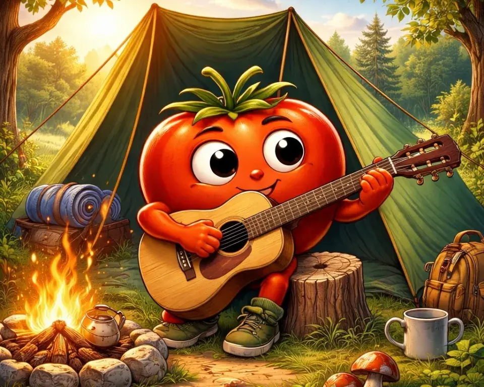 Rajčatový stan je důkazem, že i jednoduché pěstování rajčat může mít velký efekt